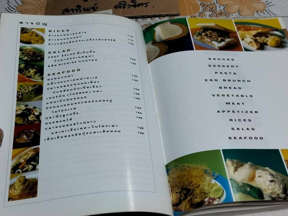 หมึกแดง COOK BOOK 1-2 (รวม 2 เล่ม) - ม.ล. ศิริเฉลิม สวัสดิวัตน์ **สินค้าหมด**