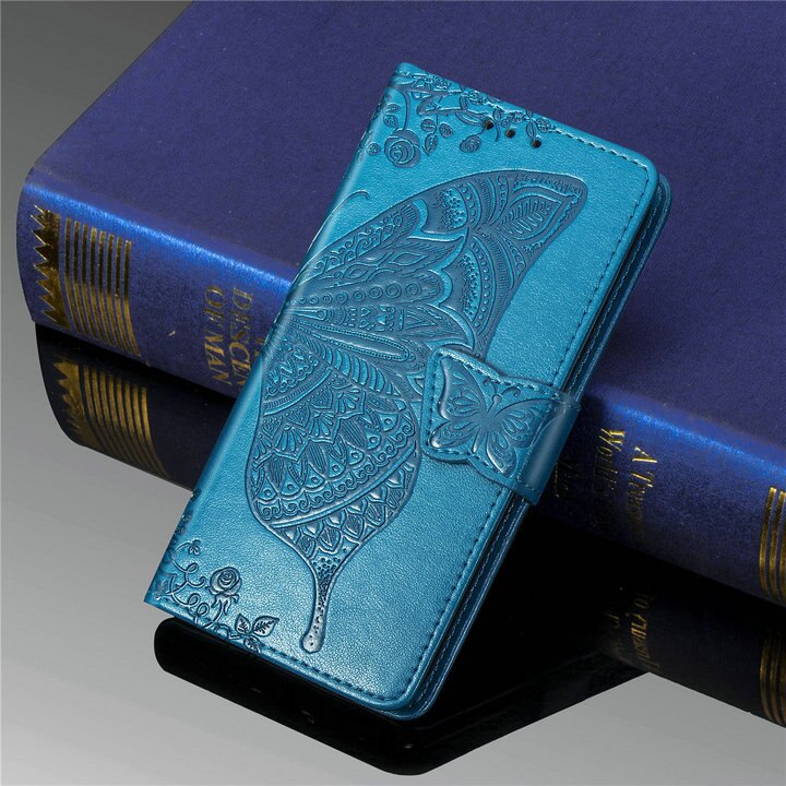 Case Samsung Galaxy S20 FE / S20 FE 5G #เคสฝาพับ Imprint ลายผีเสื้อดอกไม้