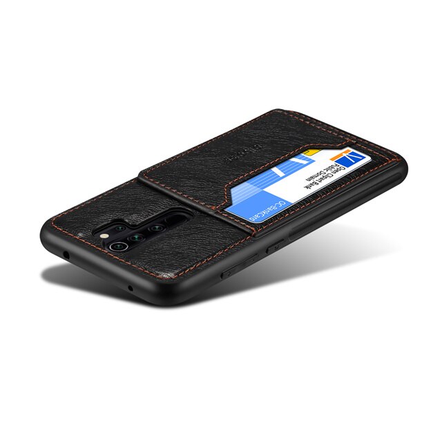 Case OPPO A9 (2020) /A5 (2020)#เคสฝาหลัง TPU เคลือบหนัง PU Crazy Horse Leather Coated PC + TPU Hybrid