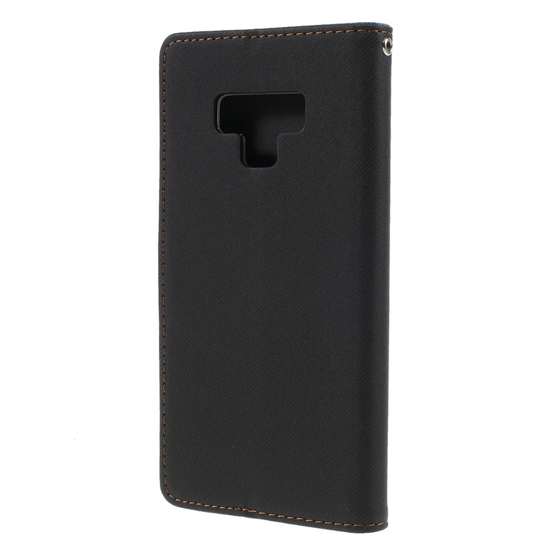 Case Samsung Galaxy Note 9 #เคสฝาพับ ROAR KOREA แบบกระเป๋าสตางค์หนังทวิลปิดแม่เหล็ก