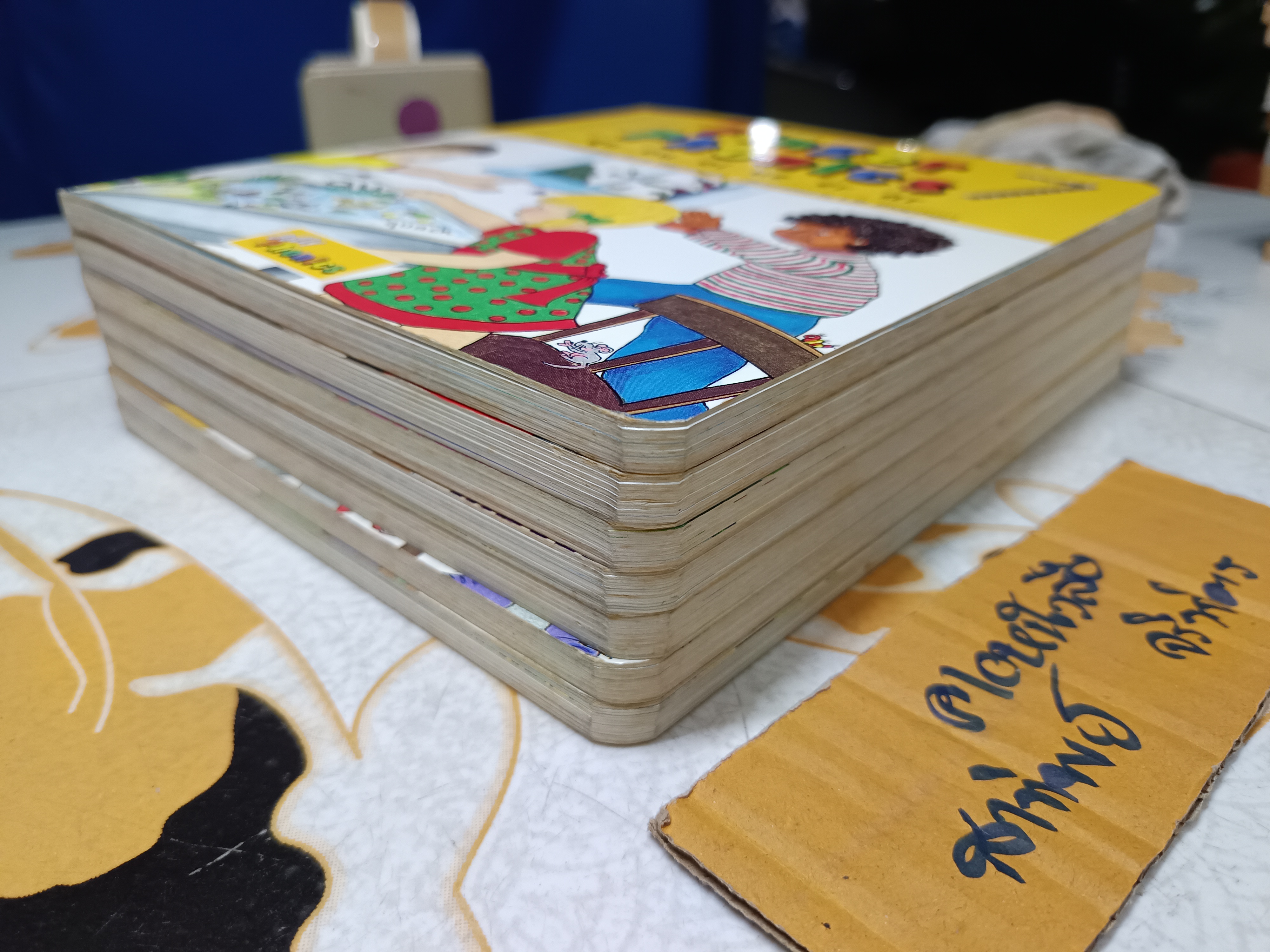 Finger Phonics (7 เล่มชุด) หนังสือบอร์ดบุ๊คสำหรับเด็ก **สินค้าหมด"*