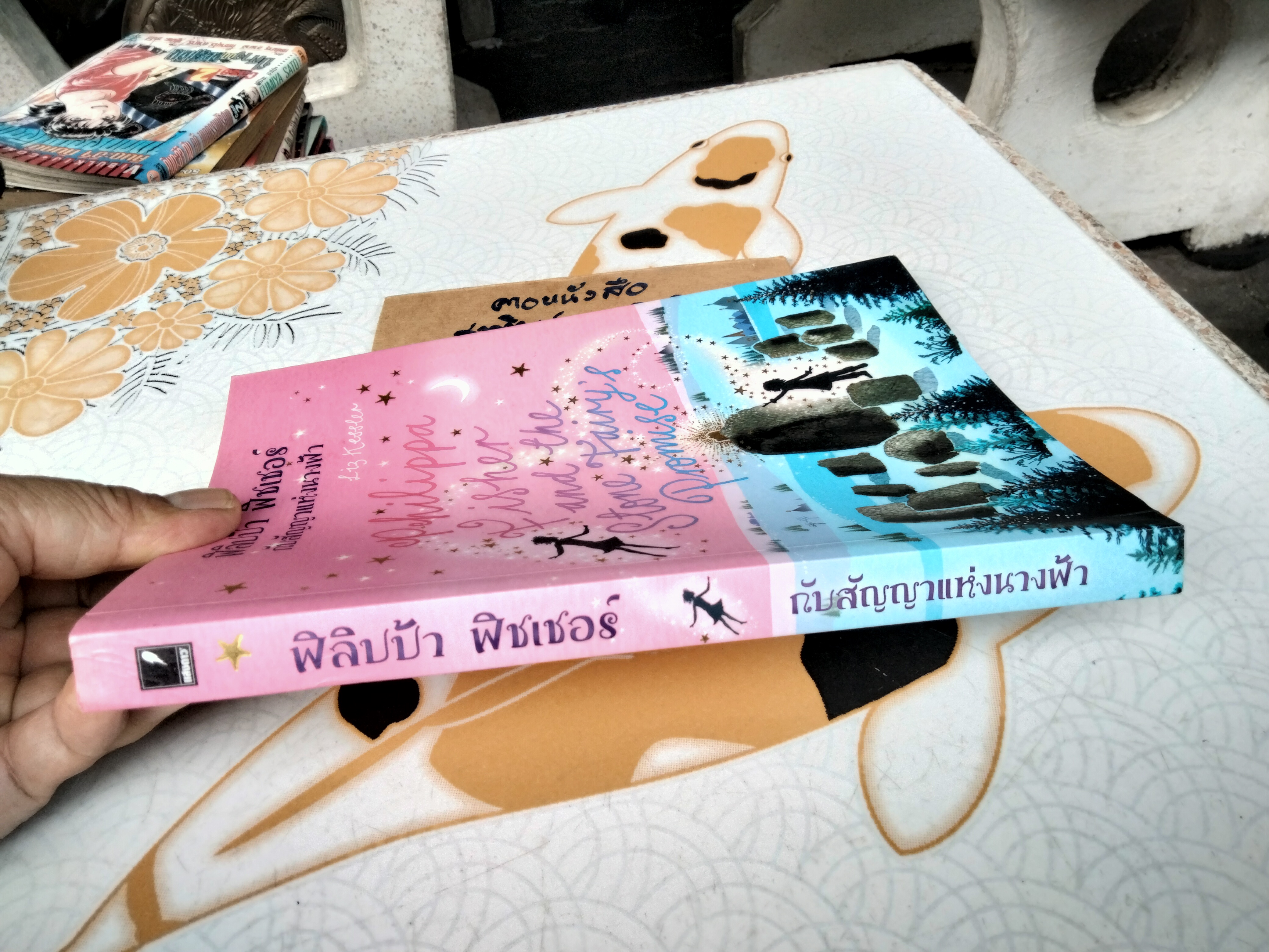 ฟิลิปป้า ฟิชเชอร์ กับสัญญาแห่งนางฟ้า Philippa Fisher and the Stone Fairy's Promise ผู้เขียน Liz Kessler (ลิซ เคสส์เลอร์)