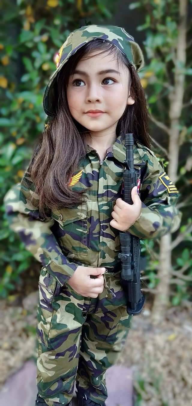 ชุดเด็ก ชุดหมีลายพรางพร้อมหมวก