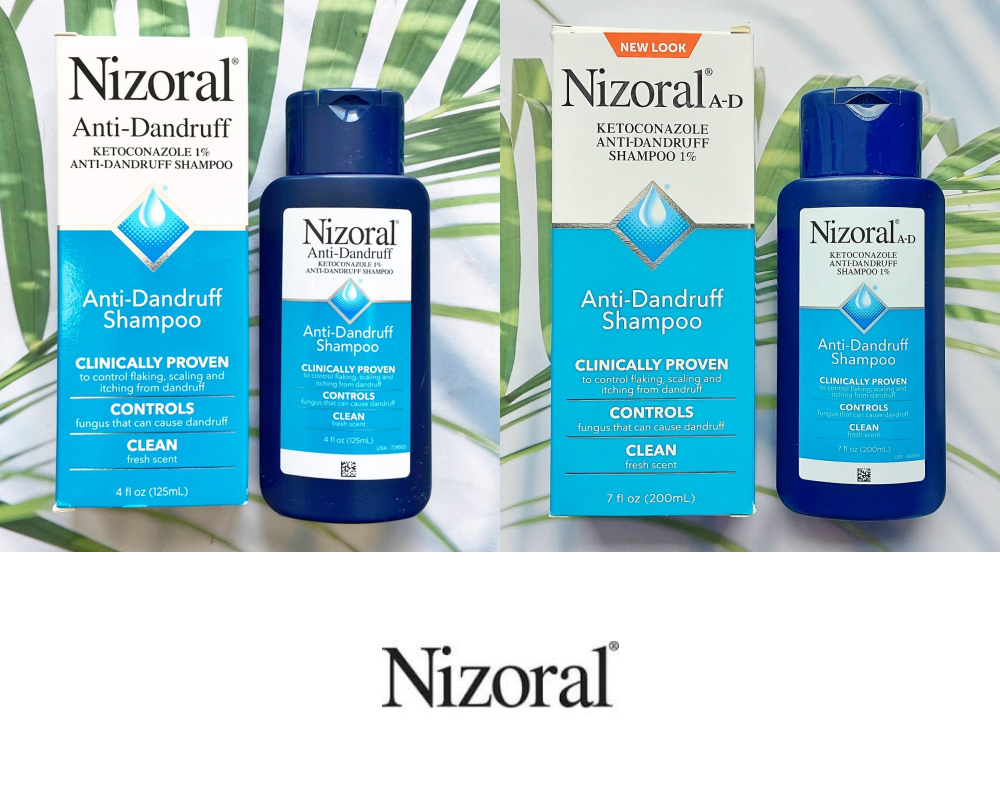 60% Sale!!! Exp.08/25 Nizoral® Anti-Dandruff Shampoo 125ml or 200ml ไนโซรัล แชมพูขจัดรังแค