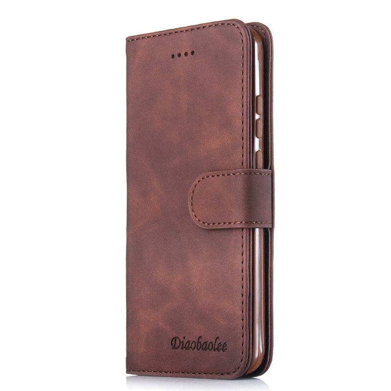 Case Huawei P40 #เคสฝาพับหนัง PU DIAOBAOLEE Leather Stand Stand