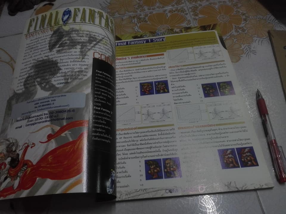 นิตยสาร COMP GAMER Magazine ฉบับ Final Fantasy I-II