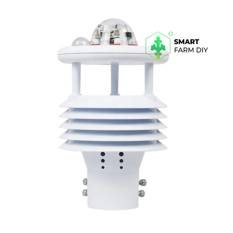 7-All-In-One Weather Sensor Compact Outdoor Station RS485
