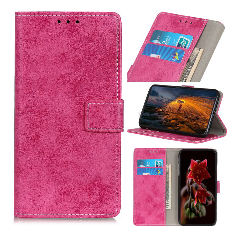 เคส Samsung Galaxy S21+ #เคสฝาพับหนัง PU สไตล์ Vintage คุณภาพดี