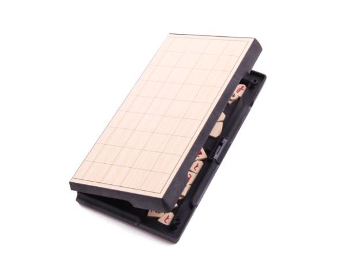 [สื่อการสอนภาษาญี่ปุ่น] กระดานพับหมากรุกญี่ปุ่น Shogi ตัวหมากแม่เหล็ก 日本の将棋（日本のアニメチェス）折りたたみボードマグネット駒 Japanese Shogi (Japanese Anime Chess) Folding Board Magnetic Pieces