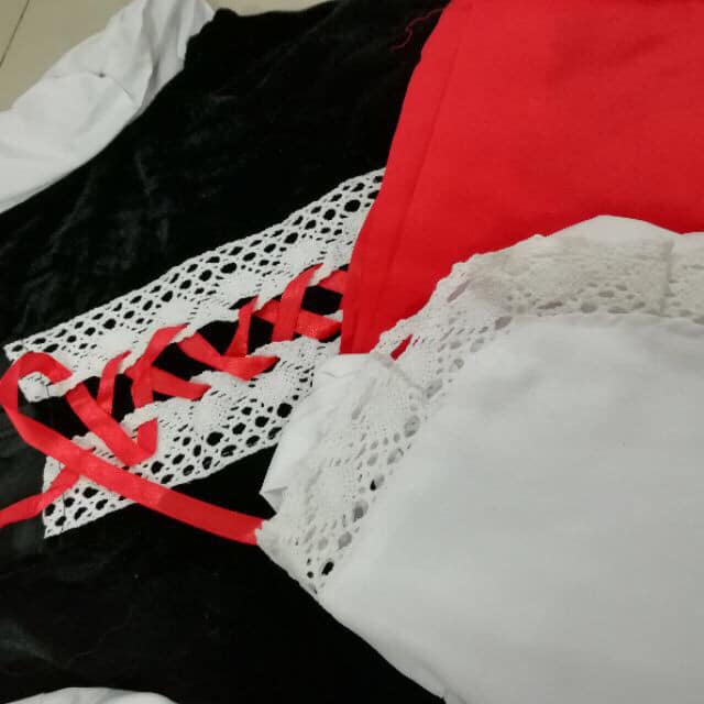 ชุดแฟนซีเด็กหญิง สาวน้อยหมวกแดง