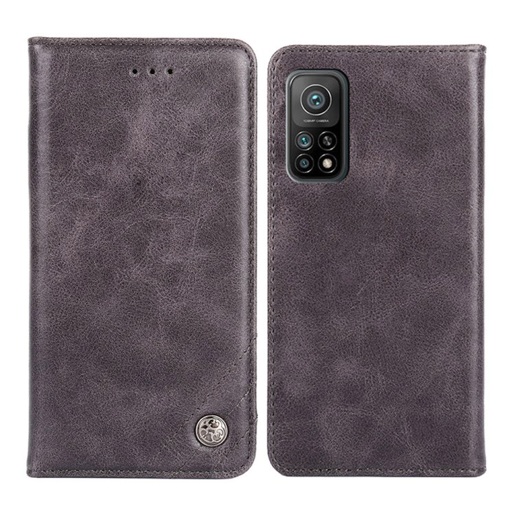 เคส Xiaomi Mi 10T Pro #เคสฝาพับพรีเมี่ยมแบบกระเป๋าสตางค์ หนัง PU Vintage