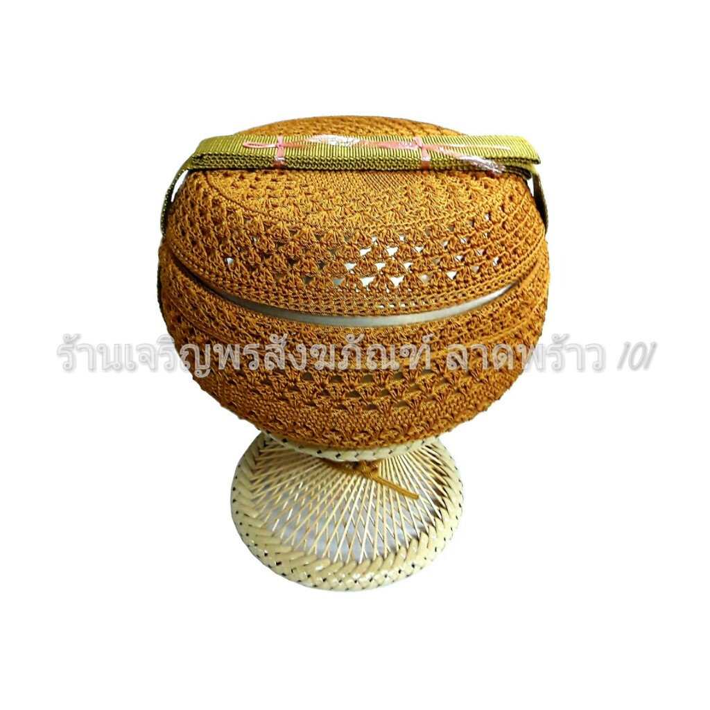 บาตรพระ บาตรสแตนเลส ตราใบโพธิ์ ขัดเงา คุณภาพสูง แบบหนาพิเศษ พร้อมถลกบาตรแบบถักไนล่อน บาตรครบชุด สำหรับพร้อมบวช บาตร บาตรพระสแตนเลส