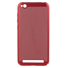 เคส Xiaomi Redmi 5A #เคสฝาหลังพลาสติกแข็งรูตาข่ายช่วยระบายความร้อน