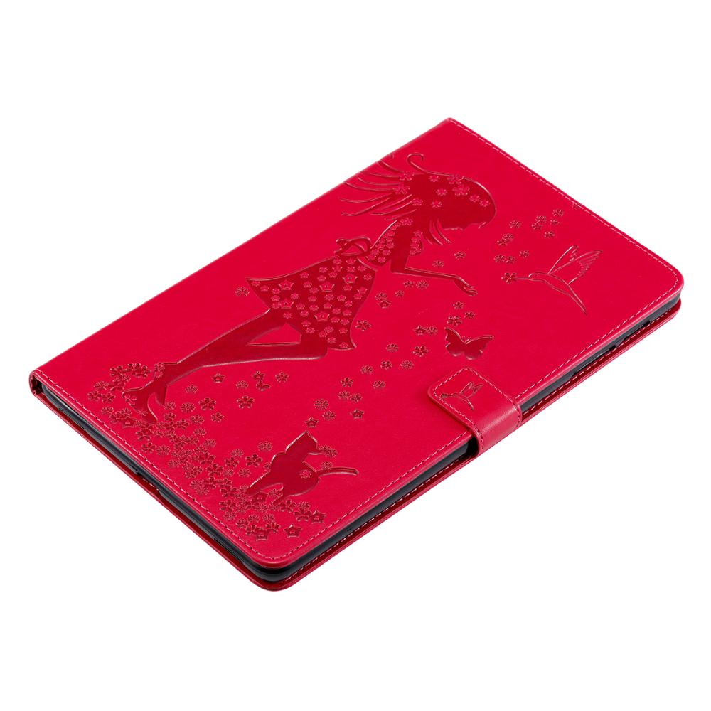Case Samsung Galaxy Tab A 10.1 (2019) SM-T510 SM-T515 #เคสฝาพับหนัง PU พิมพ์ลาย Imprinted Butterflies PU Leather Cover
