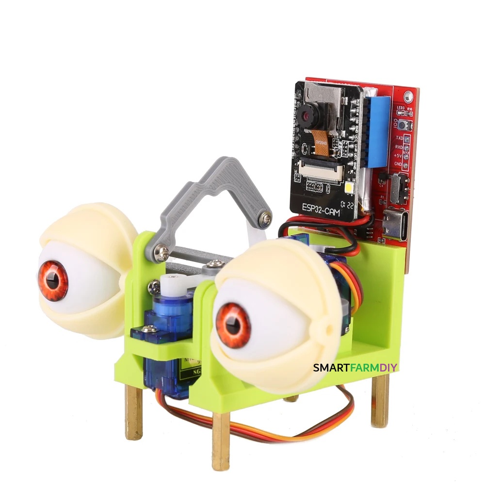 หุ่นยนต์ Bionic Eyes การติดตามใบหน้ากล้องการติดตามใบหน้า ESP32CAM