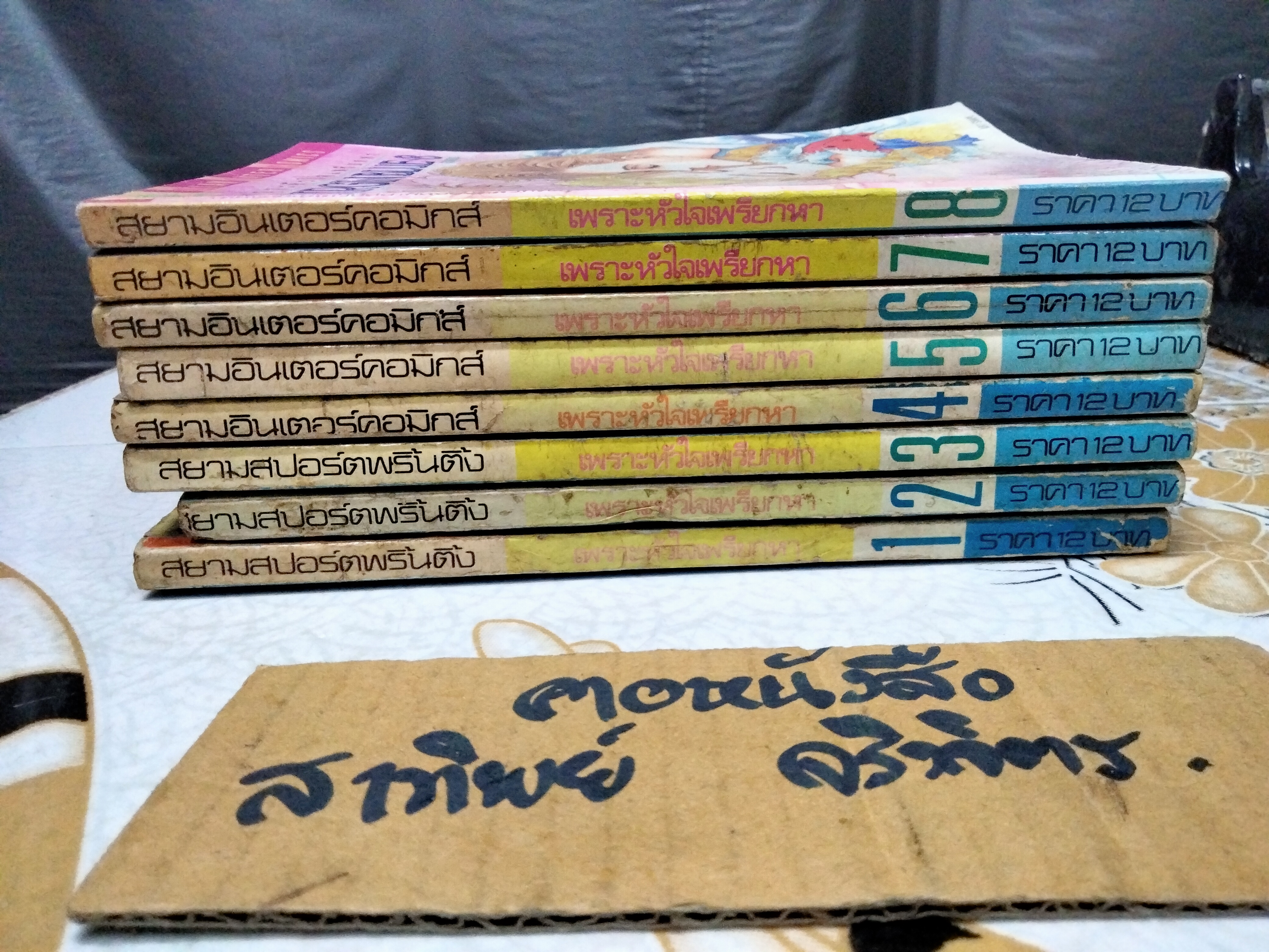 เพราะหัวใจเพรียกหา VIRGIN BLUE (8 เล่มจบ) **สินค้าหมด**