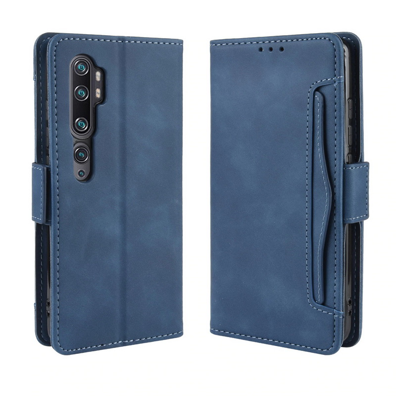 Case Xiaomi Mi Note 10 Pro #เคสฝาพับหนัง PU มีที่เสียบการ์ดหลายช่อง Multiple Card Slots PU Leather Cover