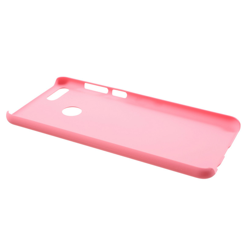 เคส Huawei Y9 (2018) #เคสฝาหลังพลาสติกแข็งสีล้วน Rubberized PC Hard Shell