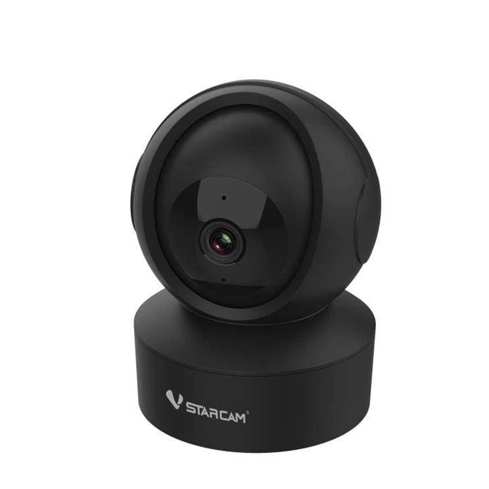 Vstarcam ใหม่ล่าสุด Vstarcam กล้องวงจรปิดกล้องใช้ภายใน รุ่นCS49 ความละเอียด3ล้านพิกเซล พูดโต้ตอบได้/ไวไฟในตัว ดำ