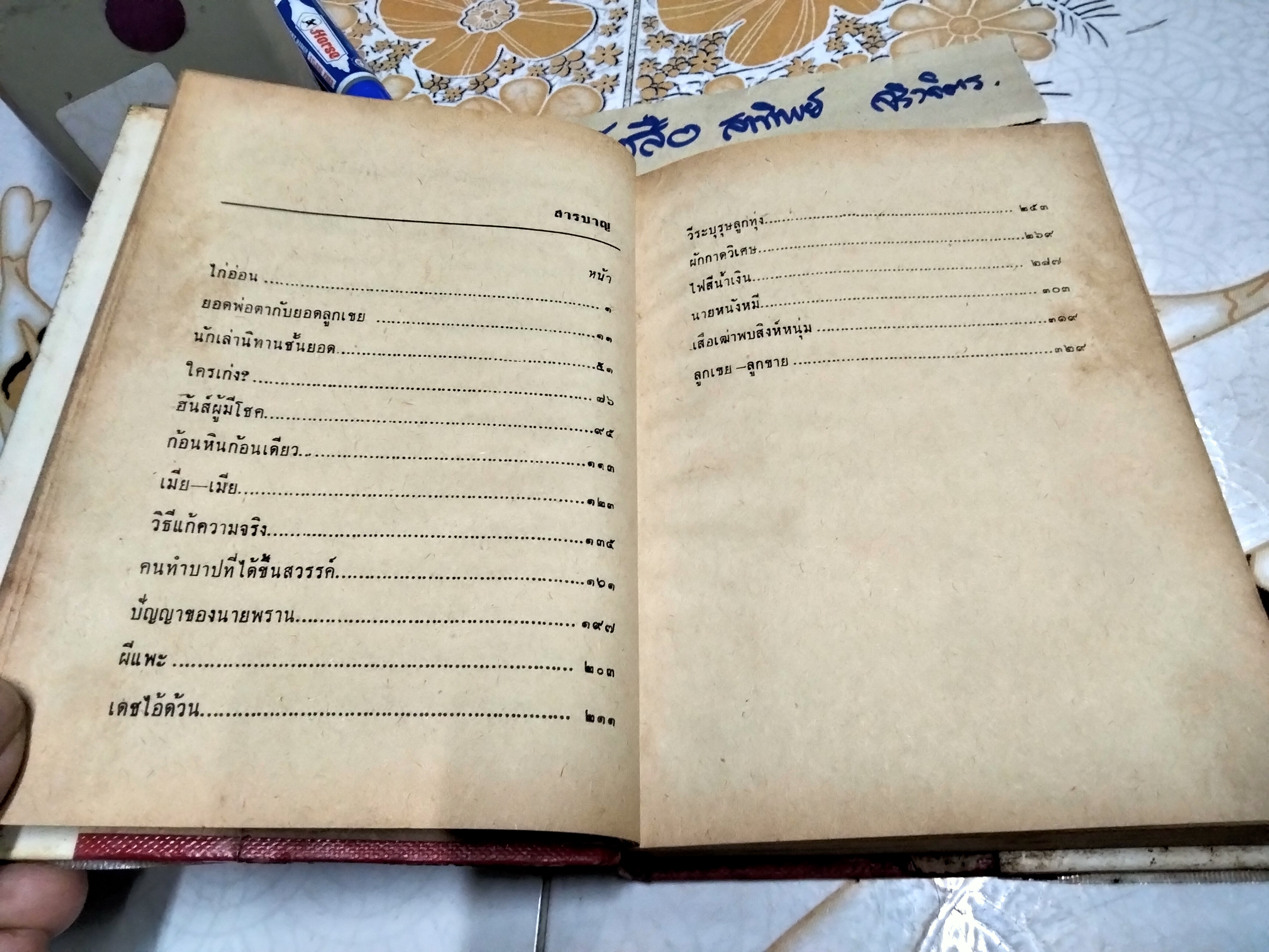 ยอดนิทานแสนโง่ โดย โคมทอง สำนักพิมพ์ นันทวิทยา พิมพ์ครั้งแรก พ.ศ.2513