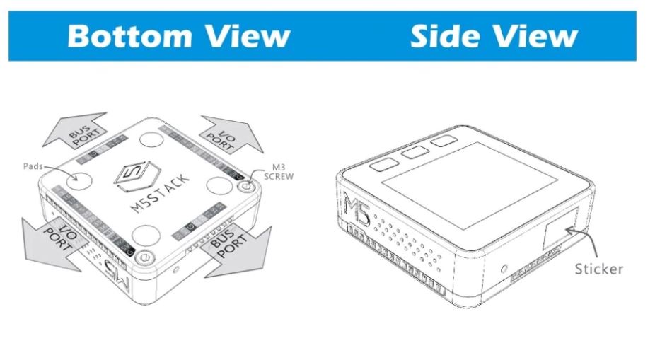 M5Stack Series ESP32 MPU6886 9Axis Motion Sensor Core Module Expansion Kit IOT Development Board M5Stack for Arduino