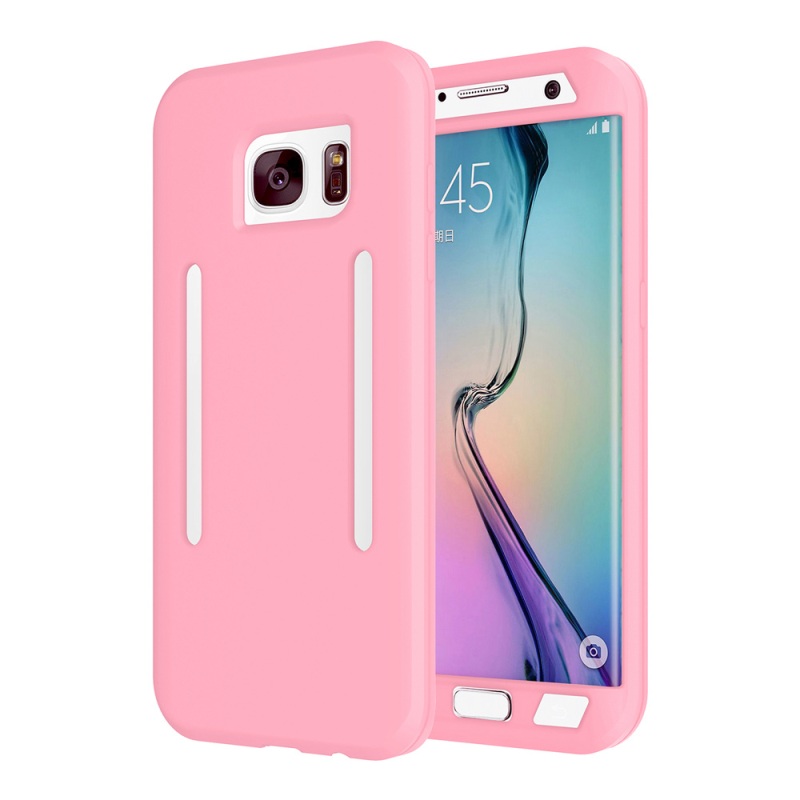 เคส S7 Edge ซิลิโคนเชลล์กีฬามีสายรัดแขน สีสันสวยงามทันสมัย