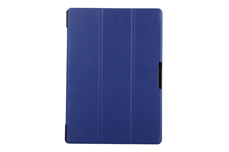 เคส Lenovo Tab 3 10 Plus #เคสฝาพับแบบ 3 พับ Tri-fold Stand Protective Leather Shell Case