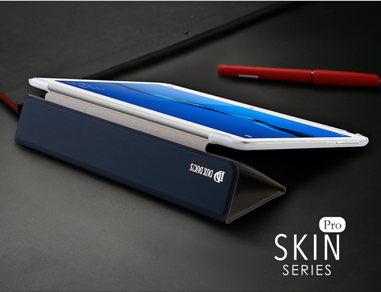 Case Huawei MediaPad M3 Lite 10 10.1นิ้ว #เคสแท็บเล็ตหนัง PU คุณภาพดีกรอบ TPU โปร่งแสง ปิดแม่เหล็ก