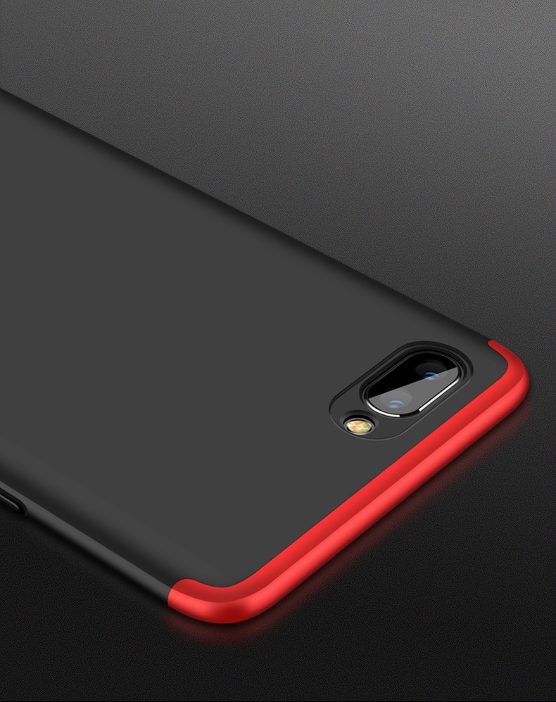 Case OPPO A3s #เคสฝาหลังพลาสติกแข็ง GKK Detachable All-wrapped Matte แยกชิ้นได้ (สินค้าพร้อมส่ง)