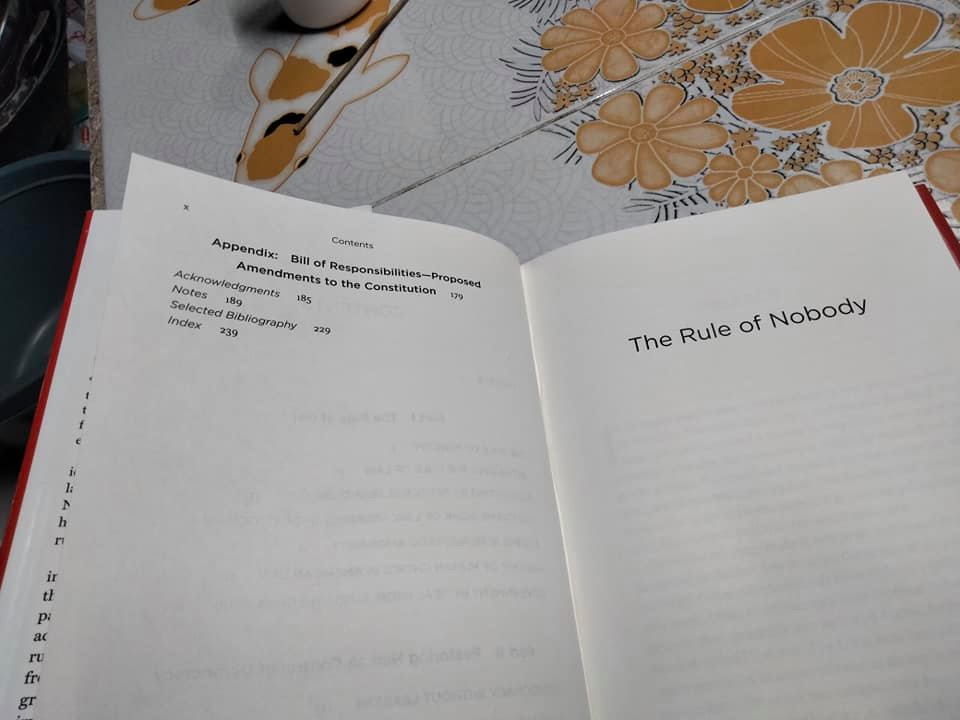 The Rule of Nobody Saving America from Dead Laws and Broken Government Philip K. Howard (ภาษาอังกฤษ)