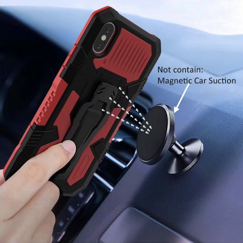 เคส Huawei Y9s #เคสฝาหลังกันกระแทกมีคลิบหนีบ ไฮบริด พลาสติก+TPU Heavy Duty Rugged Hybrid (สินค้าตัวอย่างสินค้าจริงตรงตามรุ่น)