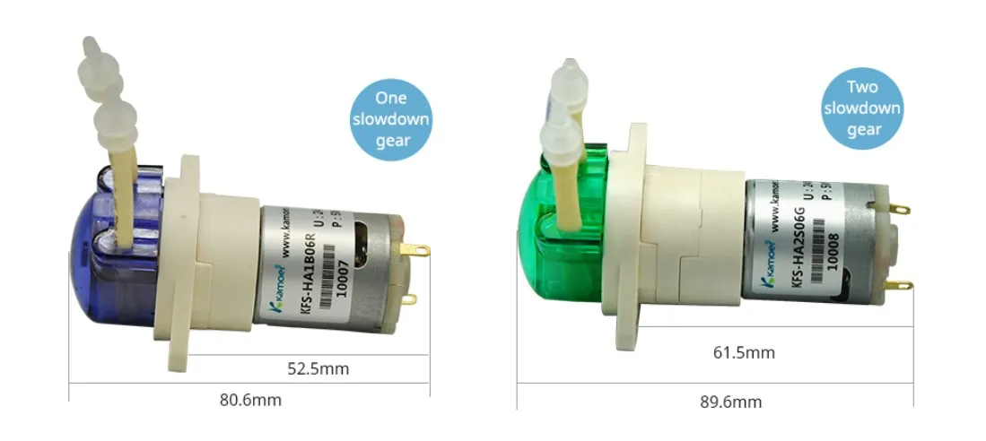 ปั้มดูดผสม High Precision 12V Mini Peristaltic Pump (2 slowdowngear)