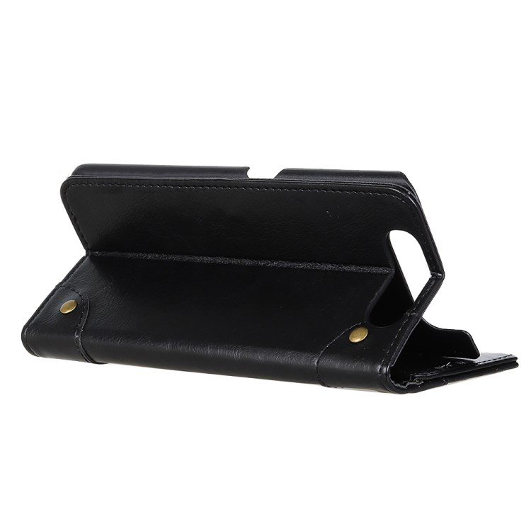 Case Samsung Galaxy A80 #เคสฝาพับแบบกระเป๋าสตางค์ Nappa Texture Wallet Stand Leather