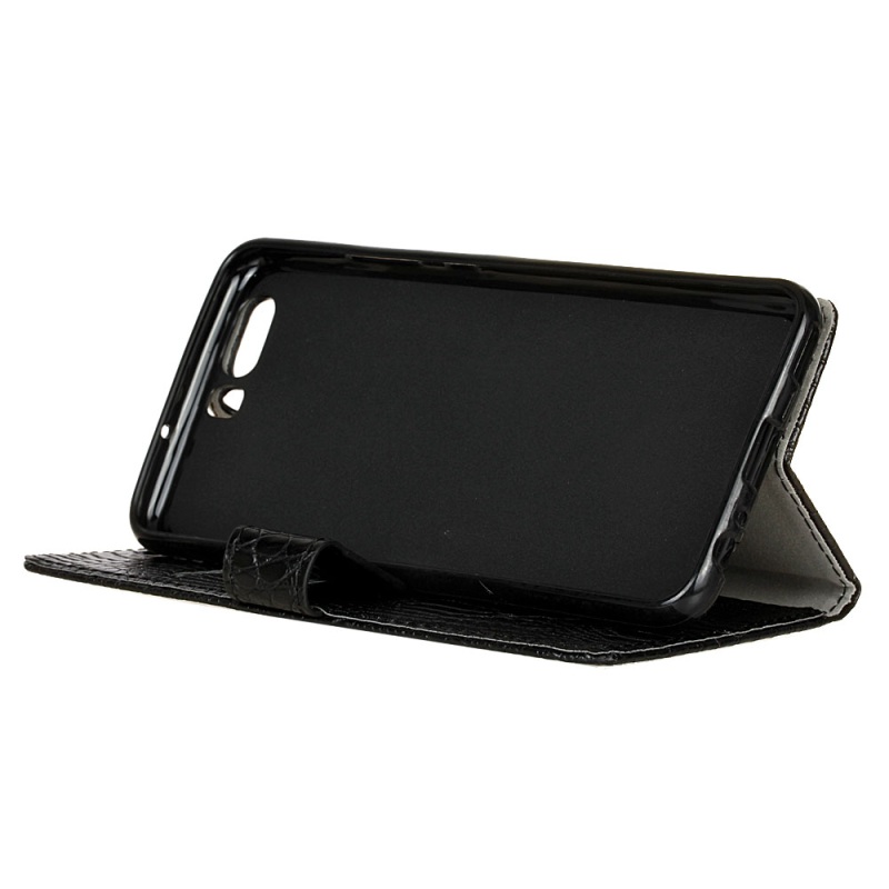 เคส Huawei P10 Plus เคสฝาพับหนังผิวจระเข้ - Crocodile PU Leather Magnetic Flip