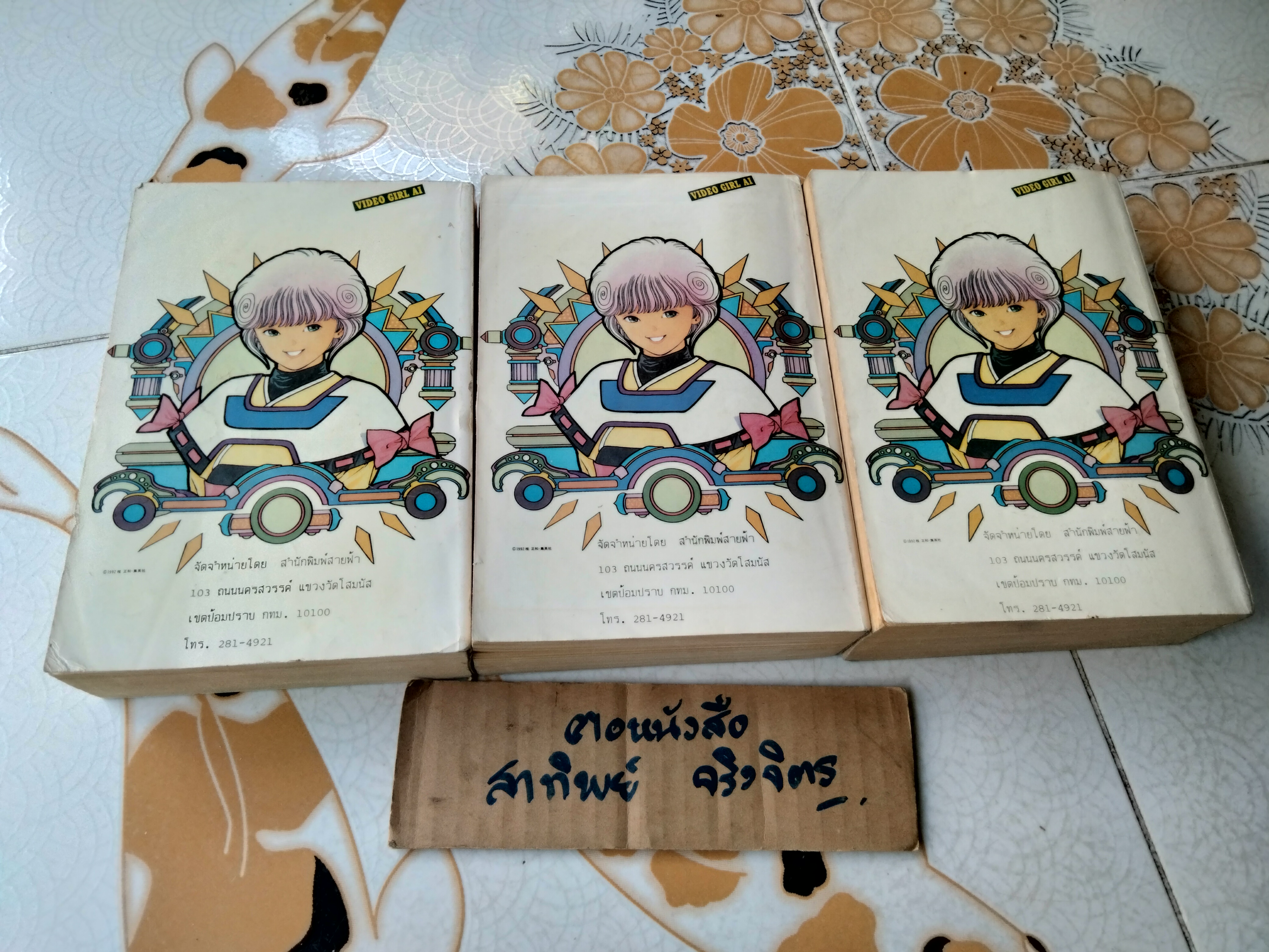 หนังสือการ์ตูน วีดีโอเกิร์ล Video Girl (3 เล่มจบ) สำนักพิมพ์บ้านสีแสด