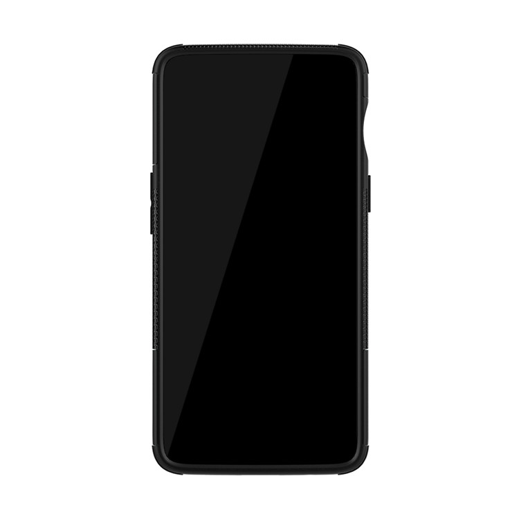 เคส OnePlus 6 #เคสฝาหลังพลาสติกแข็งรูปแบบยางรถยนต์ Hybrid PC+TPU สีสันสวยงามทันสมัย