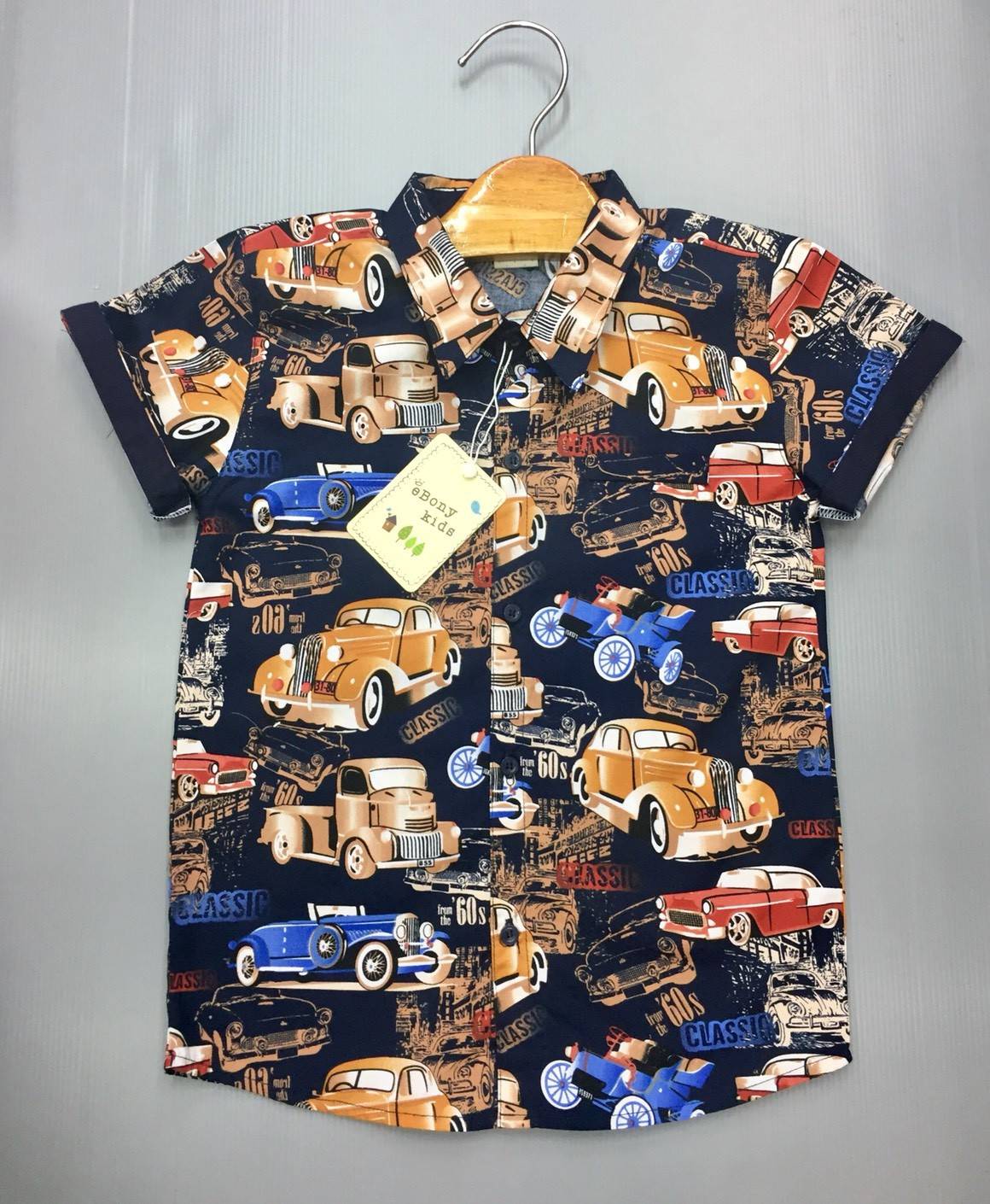 เสื้อเชิ้ตเด็ก โทนสดใส