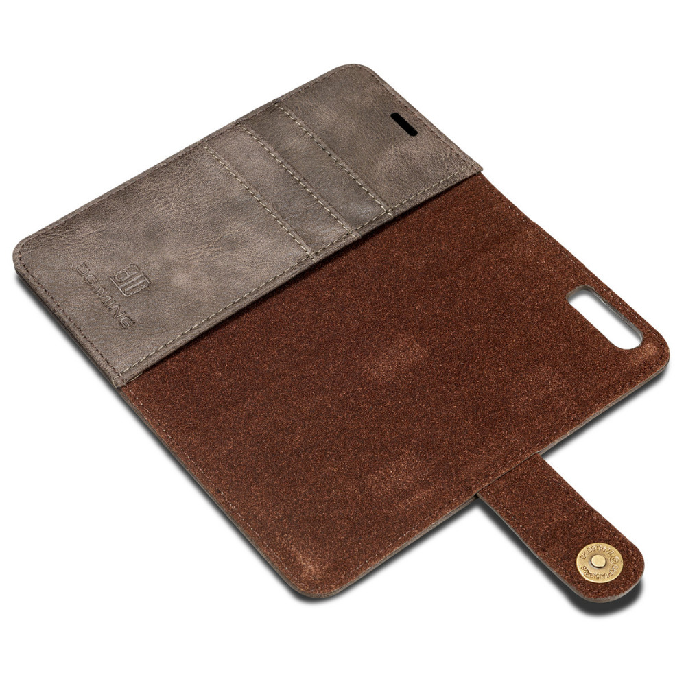 DG.MING เคส Huawei P10 Plus หนังฝาพับสไตล์กระเป๋าสตางค์แบบแยกส่วน 2 ใน 1