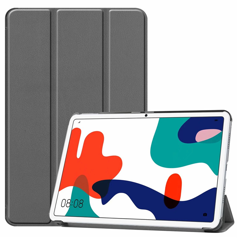 เคส Huawei MatePad 10.4 นิ้ว(2020) #เคสฝาพับหนัง PU แบบ 3 พับ Tri-fold Stand Leather Smart Tablet