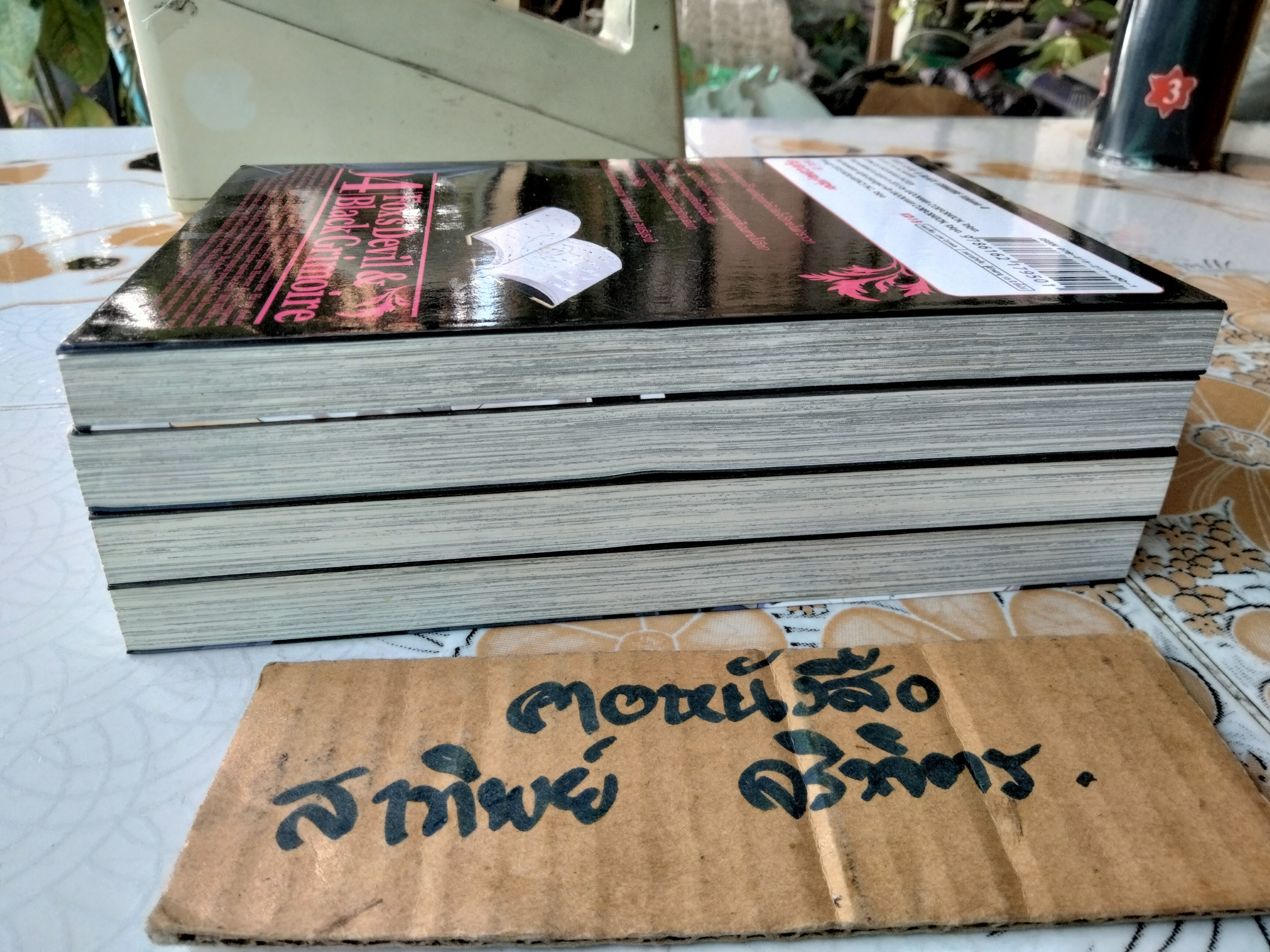 จิ้งจอกสาวกับตำราเวทสีนิล (4 เล่มจบ) รักพิมพ์ พับลิชชิ่ง