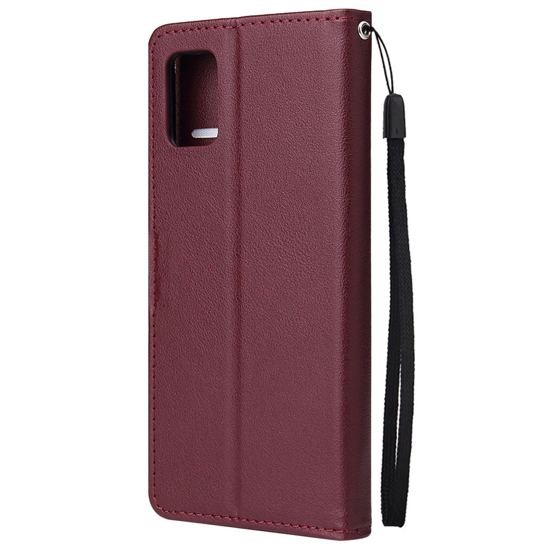 Case Samsung Galaxy A51 #เคสฝาพับหนัง PU แบบกระเป๋าสตางค์ Classic Wallet Leather Stand Phone Cover