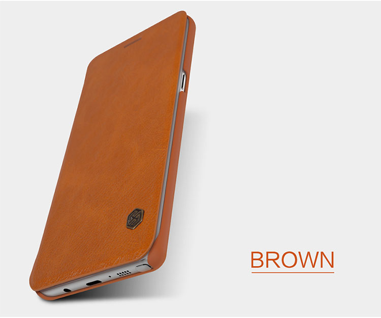 Case Samsung Galaxy Note FE/Fan Edition #เคสฝาพับ NILLKIN แท้รุ่น Qin Series คุณภาพดีราคาเบาๆสบายกระเป๋า