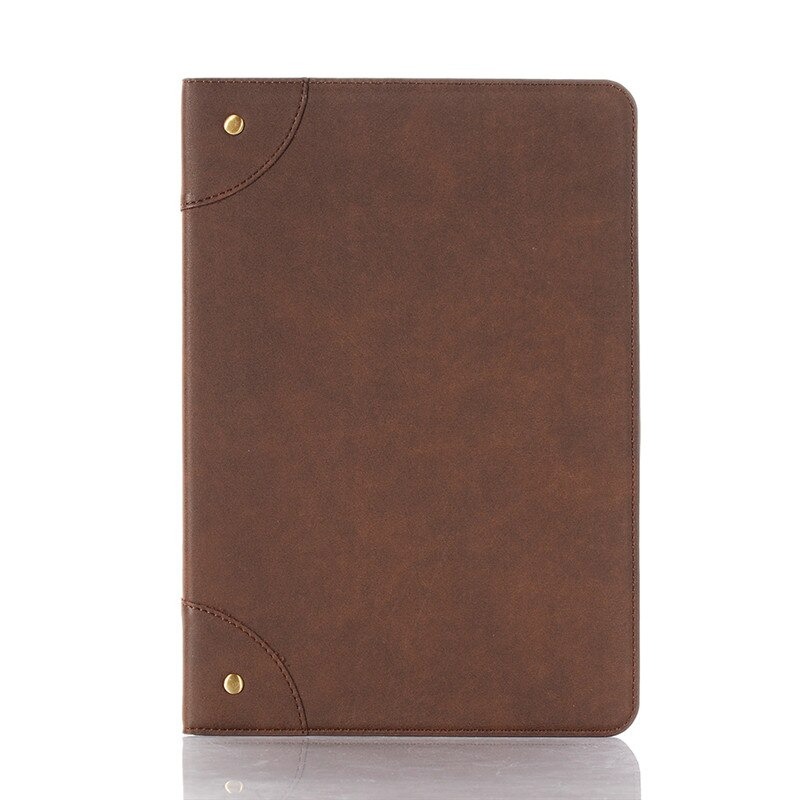 เคส Samsung Galaxy Tab S7 FE 12.4"(T730,T736) #เคสฝาพับหนัง PU ผิวหนังม้าสไตล์ Retro แบบกระเป๋าสตางค์สมาร์ท Crazy Horse Texture Retro PU Leather