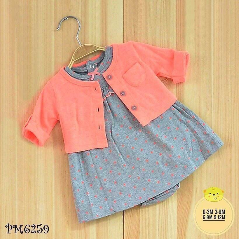 ชุดบอดี้สูทกระโปรงเด็กผู้หญิง พร้อมแจ็คเก็ต