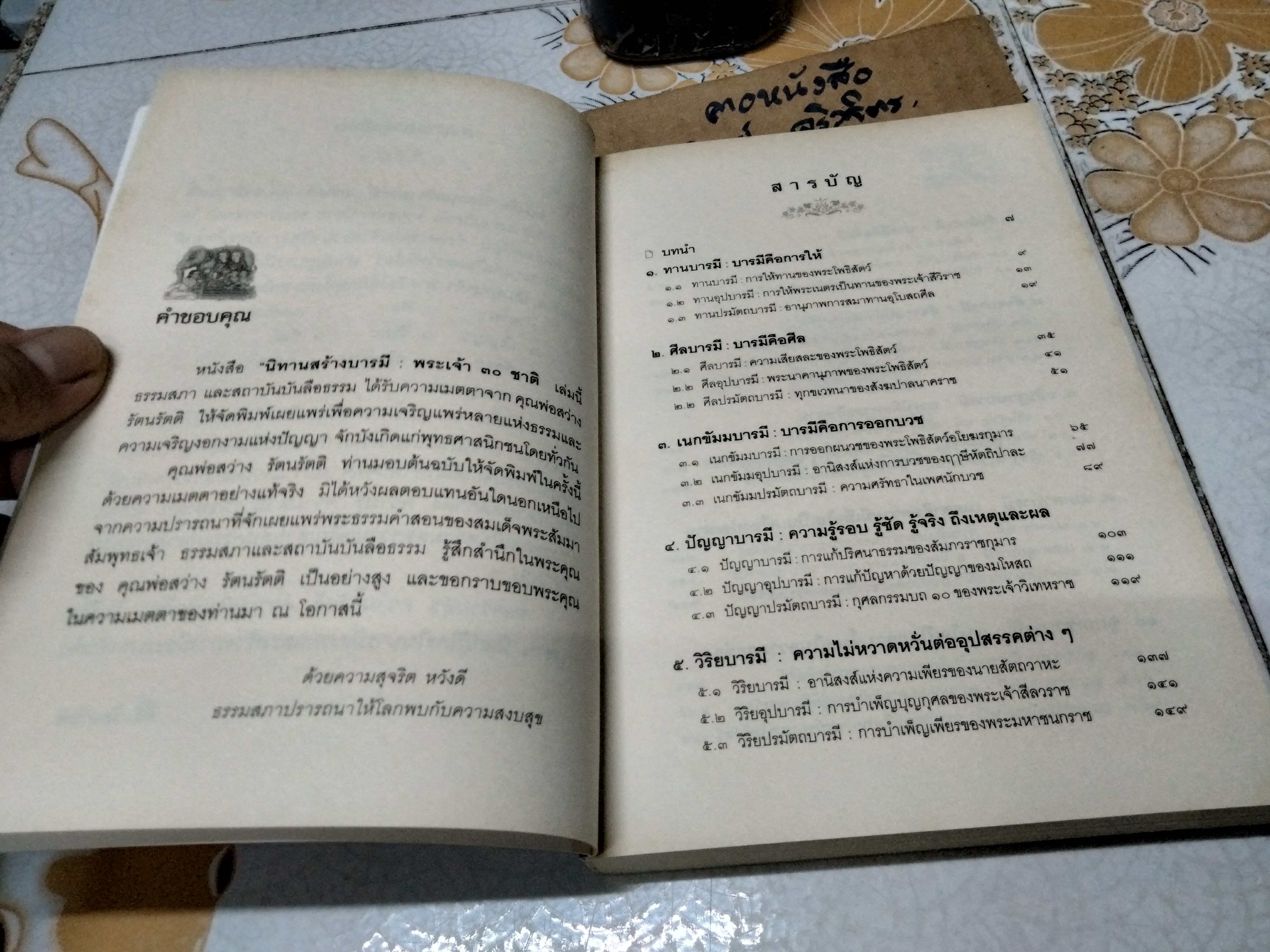 นิทานสร้างบารมี พระเจ้า ๓๐ ชาติ โดย ส. รัตนรัตติ ธรรมสภา และ สถาบันบันลือธรรม จัดพิมพ์จำหน่าย