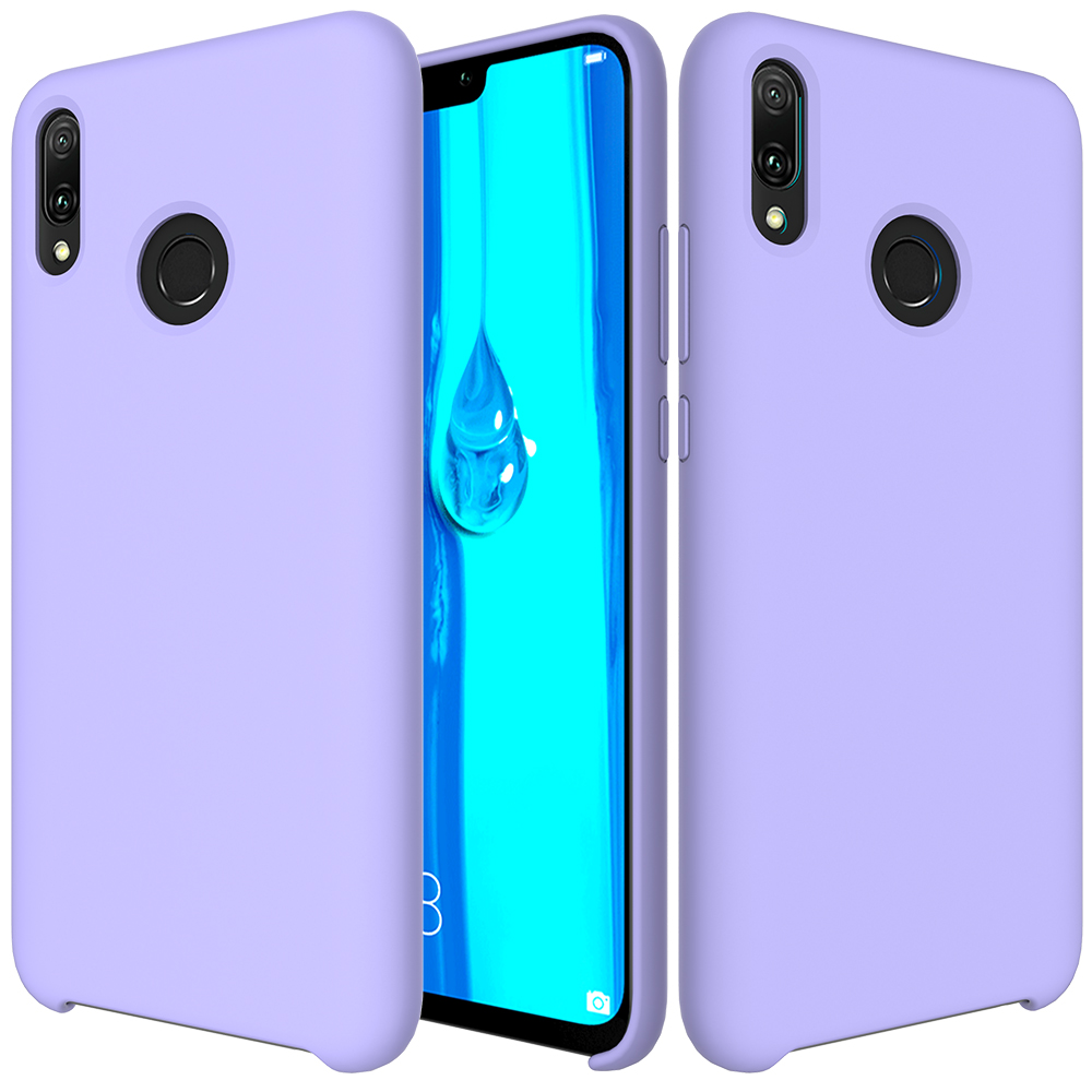 Case Huawei Y9 (2019) #เคสฝาหลังซิลิโคนนิ่มคุณภาพดี Liquid Silicone Back Case