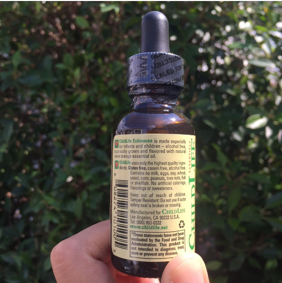 ChildLife® Essentials, Echinacea Natural Orange Flavor 29.6mL สมุนไพรเอ็กไคนาเซียสกัด ชนิดน้ำ รสส้ม วิตามินเสริมภูมิ