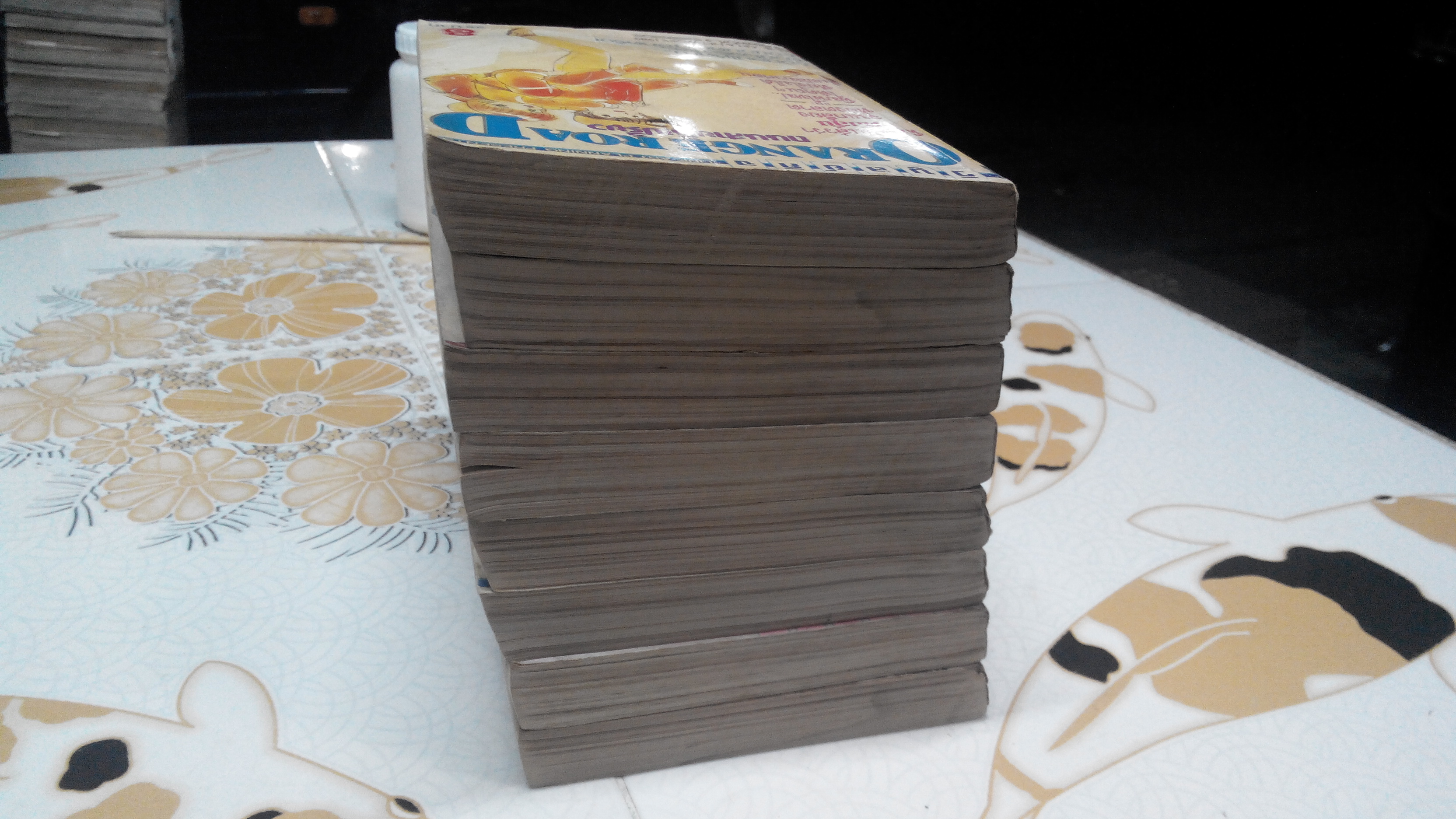 Orange Road ถนนสายนี้เปรี้ยว (8 เล่มจบ) ผลงาน MATSUMOTO IZUMI สนพ.วิบูลย์กิจ ฉบับพิมพ์ครั้งที่ 2 **สินค้าหมด**