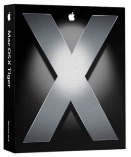 Mac OSX Tiger v10.4.10 x86 For PC ( 1 DVD )