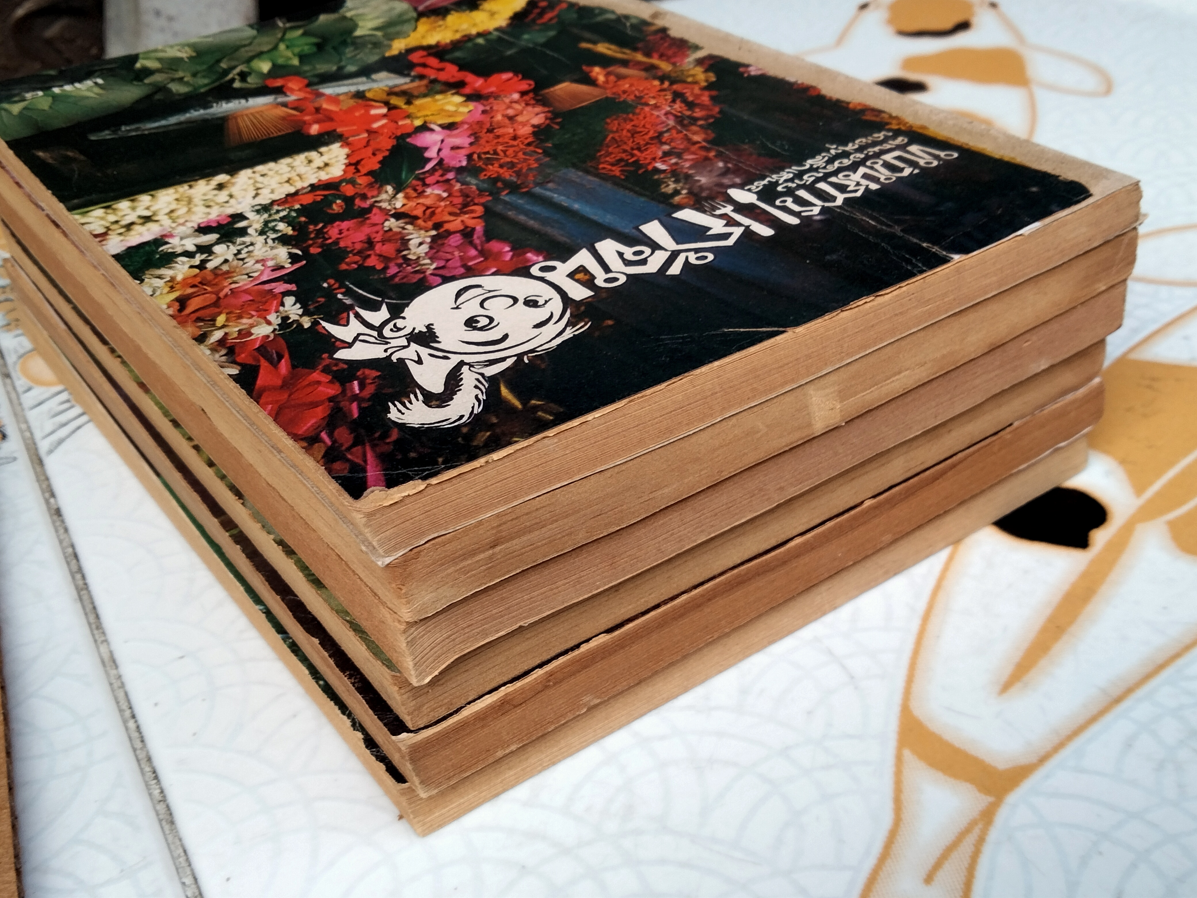 ขบวนการแก้จน (8 เล่มชุด) มีแค่ 6 เล่ม 1, 2, 3, 5, 6, 8 โดย ประยูร จรรยาวงษ์ ฉบับพิมพ์ครั้งแรก พิมพ์ระหว่างปี 2519 - 2521